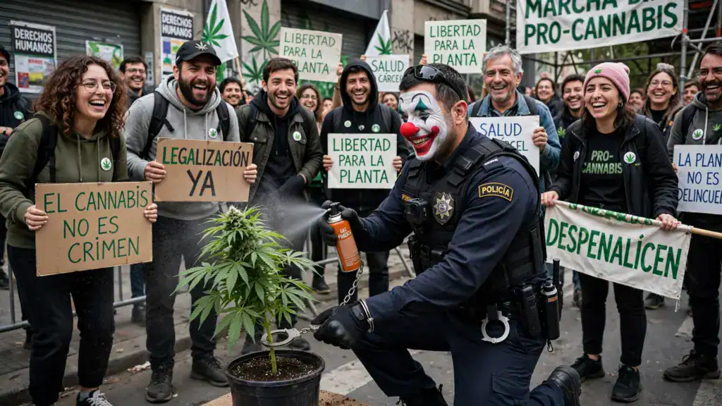 El desalojo violento del 11 de julio en La Carolina expone cómo la mala gestión policial criminaliza a la ciudadanía. Por qué la regulación del cannabis en Ecuador es la salida.